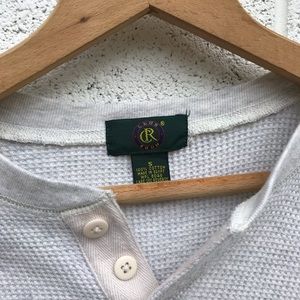 Club Room Sweaters - Vintage Gray Thermal 100% Cotton Sweater Club Room Sweaters - Vintage Gray Thermal 100% Cotton Sweater
